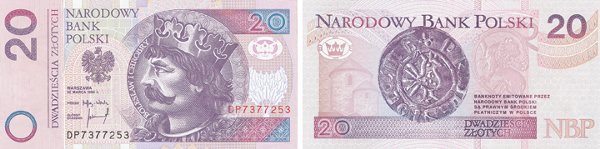 20 zlotych